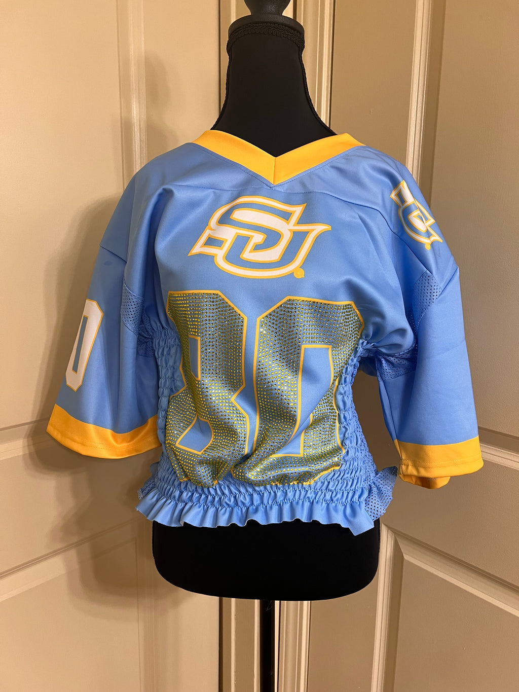 SCRUNCHED JERSEY